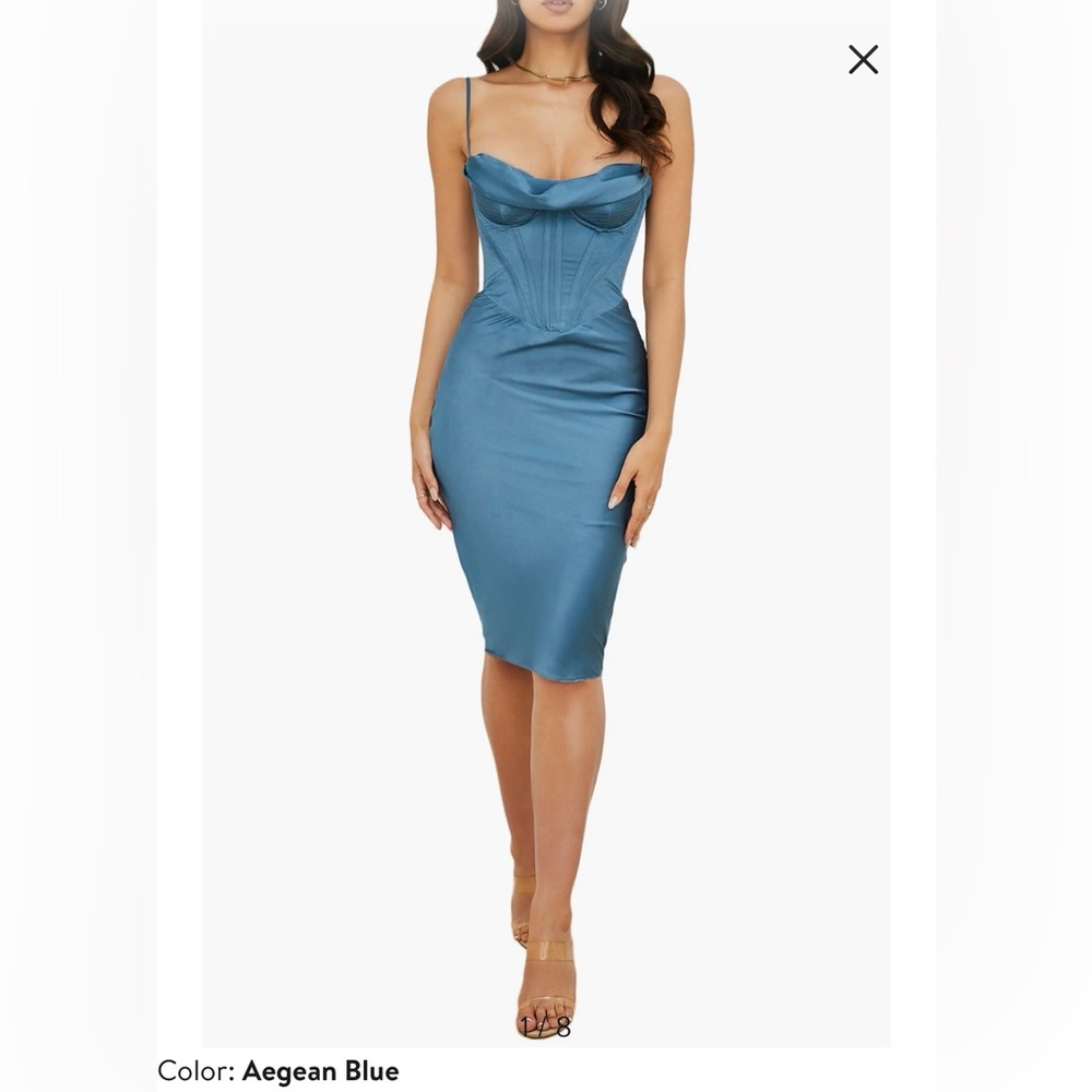HOUSE OF CB MYRNA AEGEAN BLUE